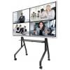 Neomounts FL50-525BL1 TV kolečkový vozík 139,7 cm (55) - 215,9 cm (85) nastavitelná výška