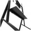 Neomounts FL50-525BL1 TV kolečkový vozík 139,7 cm (55) - 215,9 cm (85) nastavitelná výška