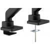 Neomounts držák na stůl pro monitor DS70PLUS-450BL1 1 Displej: (s) 43,2 cm (17) - 124,5 cm (49) černá naklápěcí, otočný, nakláněcí, nastavitelná výška