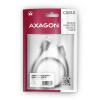 AXAGON USB kabel USB 3.2 Gen1 USB-C ® zástrčka, USB-A zástrčka 1.00 m černá pozlacené kontakty BUCM3-AM10AB