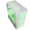 Kolink Observatory HF Mesh midi tower PC skříň bílá 2 předinstalované ventilátory, 4 předinstalované LED ventilátory