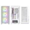 MONTECH AIR 903 MAX midi tower PC skříň bílá 4 předinstalované LED ventilátory
