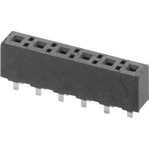 W & P Products zásuvková lišta Počet řádků: 1 Počet kontaktů v řadě: 10 395-10-1-50 1 ks