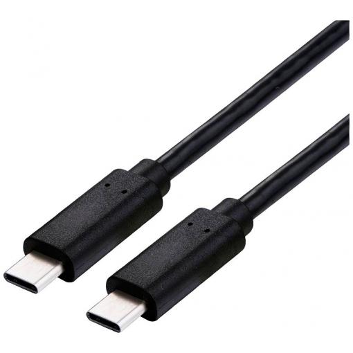 Value USB kabel USB 4.0 USB-C ® zástrčka, USB-C ® zástrčka 0.80 m černá stíněný 11.99.9092