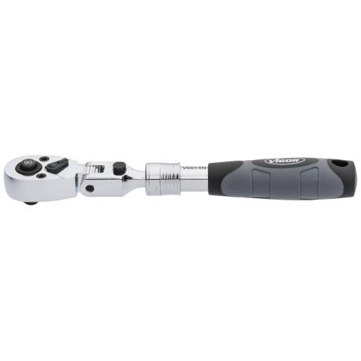 Vigor V6614N ráčna 1/4 (6,3 mm) 225 mm