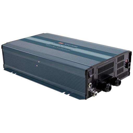 MEAN WELL měnič napětí 12 V/DC -> 230 V/AC, čistá sinusoida