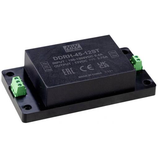 MEAN WELL DDRH-45-48ST DC/DC měnič napětí, stavebnice 48 V/DC Počet výstupů:1 x Obsah 1 ks
