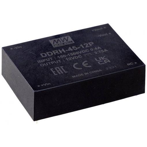 MEAN WELL DDRH-45-24P DC/DC měnič napětí do DPS 24 V/DC Počet výstupů:1 x Obsah 1 ks