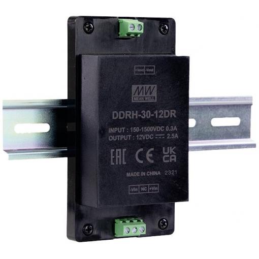 MEAN WELL DDRH-30-48DR DC/DC měnič napětí na DIN lištu 48 V/DC Počet výstupů:1 x Obsah 1 ks