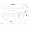 Brilliant G99292/76 Pirus LED stropní svítidlo LED pevně vestavěné LED 26 W dřevo, černá