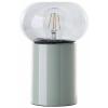 Brilliant Knut 99002/74 stolní lampa E27 25 W šedá, zelená