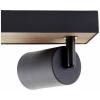 Brilliant Jello Wood G93071/76 LED stropní reflektor LED GU10 4.5 W dřevo, černá