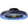 Brilliant G93854/06 Mazzaro LED stropní světlo s ventilátorem LED Energetická třída (EEK2021): E (A - G) 40 W černá