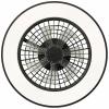 Brilliant G93854/06 Mazzaro LED stropní světlo s ventilátorem LED Energetická třída (EEK2021): E (A - G) 40 W černá