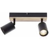 Brilliant Jello Wood G93069/76 LED stropní reflektor LED GU10 4.5 W dřevo, černá