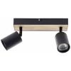 Brilliant Jello Wood G93069/76 LED stropní reflektor LED GU10 4.5 W dřevo, černá