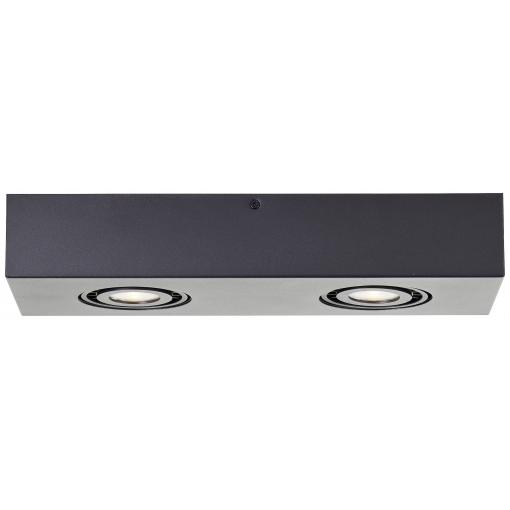 Brilliant G99721/76 Doro LED stropní svítidlo LED GU10 4.5 W písková, černá