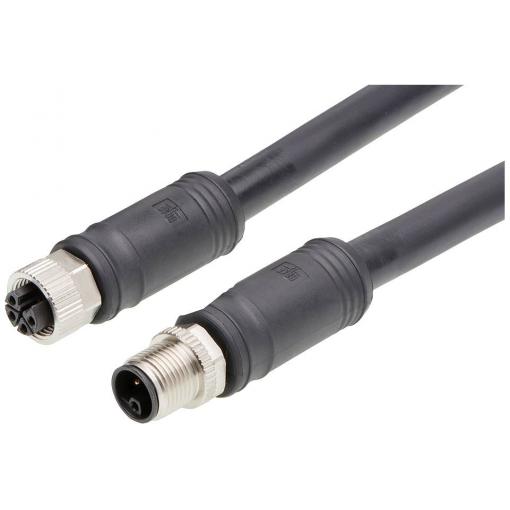 Molex upravený zástrčkový konektor pro senzory - aktory, 1205010236, piny: 4, 5 m, 1 ks
