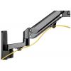 Digitus držák na zeď pro monitor DA-90428 1 Displej: (s) 43,2 cm (17) - 114,3 cm (45) černá odnímatelný, otočný, nastavitelná výška, naklápěcí, otočný