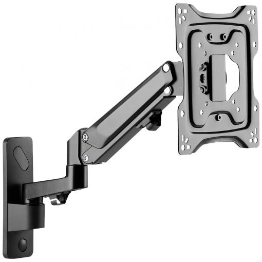 Digitus držák na zeď pro monitor DA-90428 1 Displej: (s) 43,2 cm (17) - 114,3 cm (45) černá odnímatelný, otočný, nastavitelná výška, naklápěcí, otočný