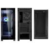 Kolink Kolink Unity Peak ARGB Midi-Tower Showcase, Tempered Glass - schwarz midi tower pouzdro, herní pouzdro, PC skříň černá