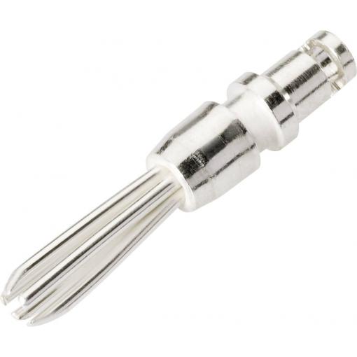 Schnepp N 2400 banánkový konektor zástrčka, rovná Ø pin: 2.4 mm stříbrná 1 ks