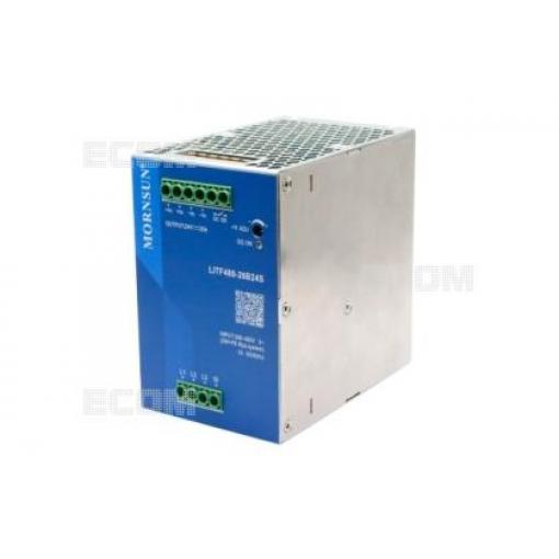 Průmyslový zdroj LITF480-26B24S, 480 W, 24 V / 20 A, DIN