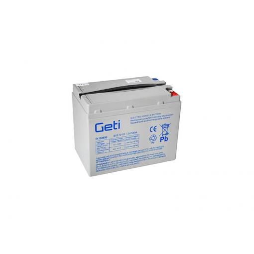 Baterie olověná 12V  55Ah GETI pro elektromotory