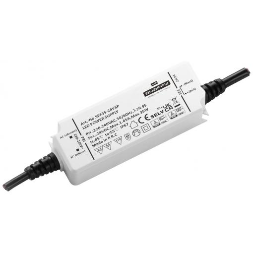 Dehner Elektronik SPF 35-24VSP napájecí zdroj pro LED, LED driver konstantní napětí 35 W 1.4 A 24 V schválení nábytku , ochrana proti přepětí , přepětí 1 ks