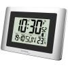 Techno Line WS8028 DCF rádiové hodiny 220 mm x 56 mm x 150 mm x 56 mm, stříbrná