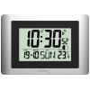 Techno Line WS8028 DCF rádiové hodiny 220 mm x 56 mm x 150 mm x 56 mm, stříbrná