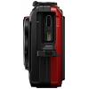 OM System TG-7 red digitální fotoaparát 12 Megapixel Zoom (optický): 4 x červená odolný proti nárazu, vodotěsný, 4K video