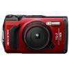 OM System TG-7 red digitální fotoaparát 12 Megapixel Zoom (optický): 4 x červená odolný proti nárazu, vodotěsný, 4K video