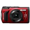 OM System TG-7 red digitální fotoaparát 12 Megapixel Zoom (optický): 4 x červená odolný proti nárazu, vodotěsný, 4K video