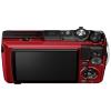 OM System TG-7 red digitální fotoaparát 12 Megapixel Zoom (optický): 4 x červená odolný proti nárazu, vodotěsný, 4K video