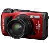 OM System TG-7 red digitální fotoaparát 12 Megapixel Zoom (optický): 4 x červená odolný proti nárazu, vodotěsný, 4K video