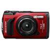 OM System TG-7 red digitální fotoaparát 12 Megapixel Zoom (optický): 4 x červená odolný proti nárazu, vodotěsný, 4K video