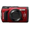 OM System TG-7 red digitální fotoaparát 12 Megapixel Zoom (optický): 4 x červená odolný proti nárazu, vodotěsný, 4K video