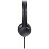 Trust Ayda Headset otevřená (On Ear) kabelová stereo černá Potlačení hluku headset, regulace hlasitosti, Vypnutí zvuku mikrofonu Počítače
