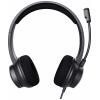 Trust Ayda Headset otevřená (On Ear) kabelová stereo černá Potlačení hluku headset, regulace hlasitosti, Vypnutí zvuku mikrofonu Počítače