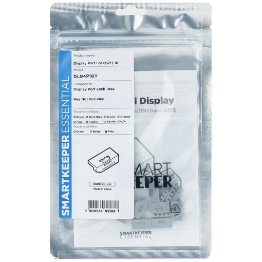 Smartkeeper Zámek DisplayPort DL04P1GY sada 10 ks šedá bez klíče DL04P1GY