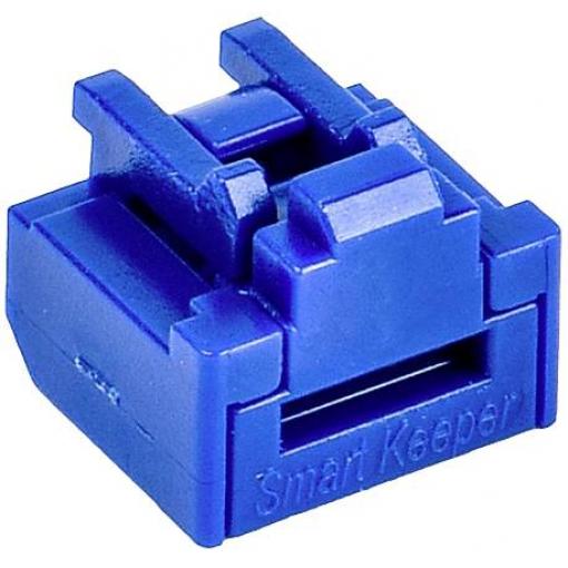 Smartkeeper zámek portu RJ45 LAN NL03PKDB sada 10 ks tmavě modrá vč. 1 klíče NL03PKDB