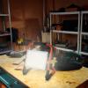 SOLIGHT LED reflektor se sklopným stojanem, 50W, 4500lm, 4000K, kabel se zástrčkou, IP65  WM-50W-FEQ