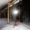 SOLIGHT LED reflektor s vysokým stojanem, 100W, 9000lm, 4000K, kabel se zástrčkou, IP65  WM-100W-FVQ