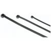 Hama kabelová spona plast černá flexibilní (d x š) 100, 150, 200 mm, mm, mm x 2.5 mm 150 ks 00221002