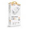 Chytrá síťová nabíječka ALIGATOR 2.4A, 2xUSB, smart IC, bílá