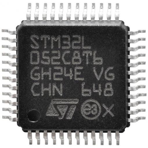 STMicroelectronics mikrořadič LQFP-64 32-Bit 48 MHz Počet vstupů/výstupů 55 Tray