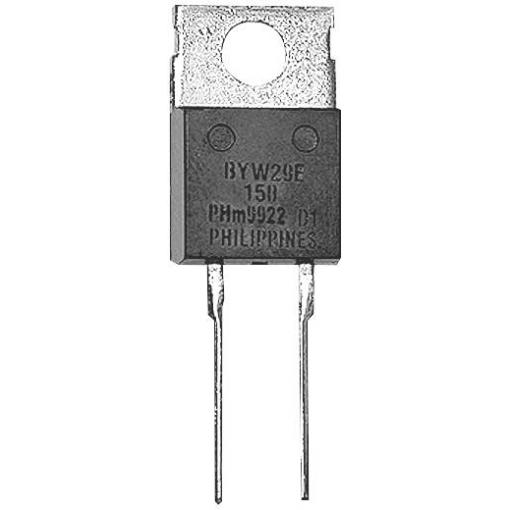 Vishay BY228TAP můstkový usměrňovač DO-213AB 1.000 V 1 A jednotlivé Tape on Full reel
