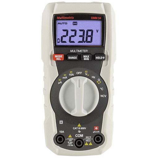 Multimetrix DMM 54 multimetr, CAT III 600 V, displej (counts) 4000, P06231424Z