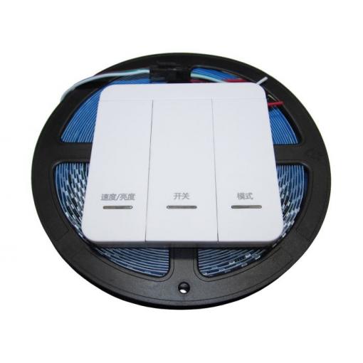 Adresovatelný LED pásek WS2811, 24 V, 60 LED/m, 10 m, s ovladačem